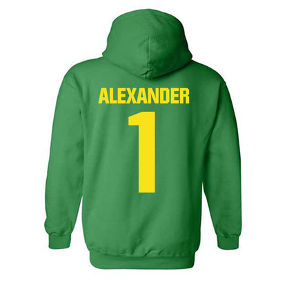 Oregon - NCAA Football : Bear Alexander - Hooded Sweatshirt-1