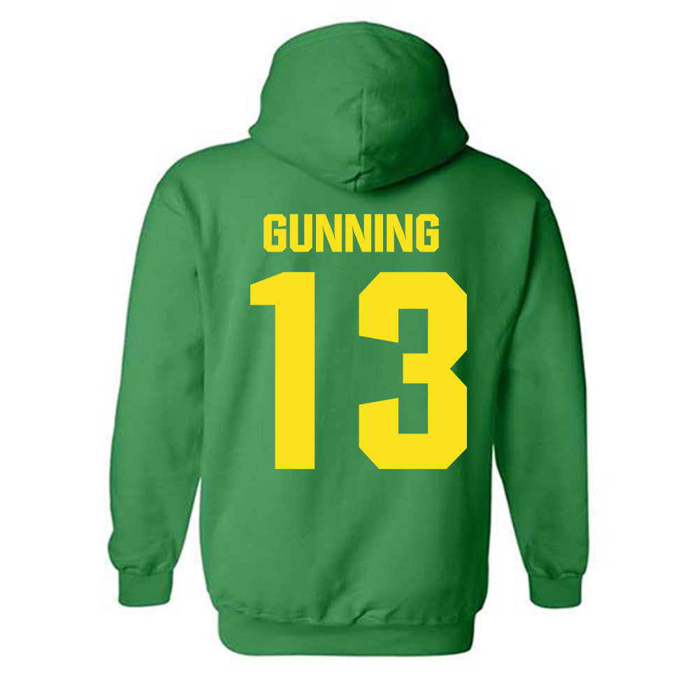 Oregon - NCAA Women's Lacrosse : Kaley Gunning - Hooded Sweatshirt-1