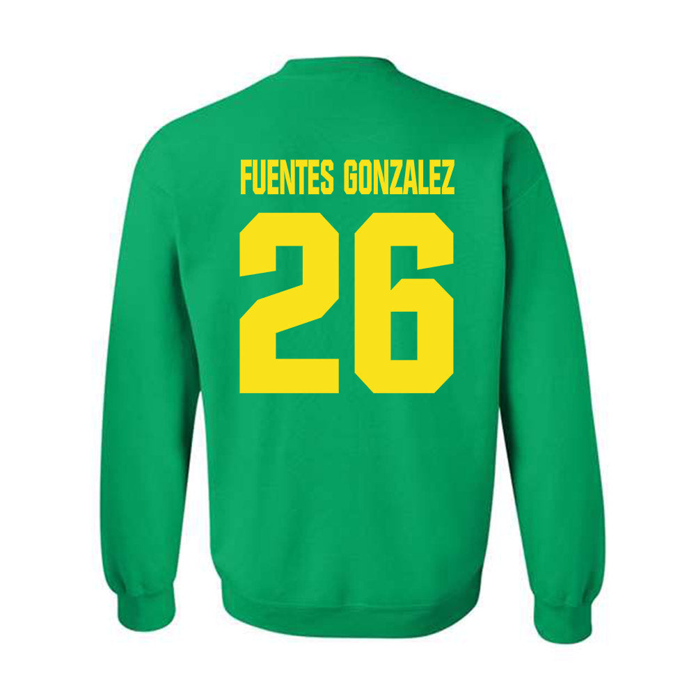 Oregon - NCAA Women's Soccer : Giselle Fuentes Gonzalez - Crewneck Sweatshirt-1