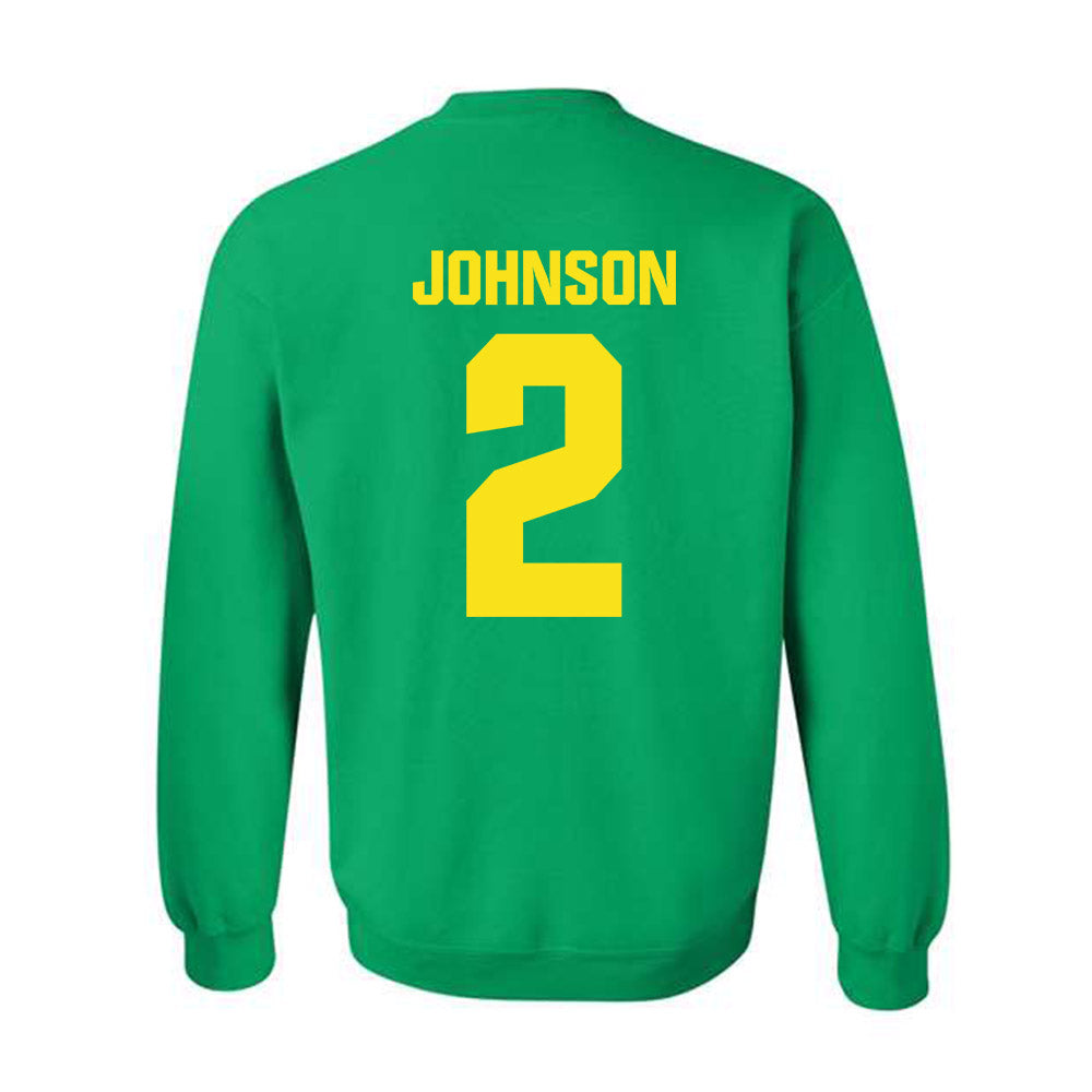 Oregon - NCAA Men's Basketball : Jasper Johnson - Crewneck Sweatshirt-1