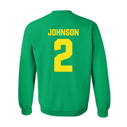 Oregon - NCAA Men's Basketball : Jasper Johnson - Crewneck Sweatshirt-1
