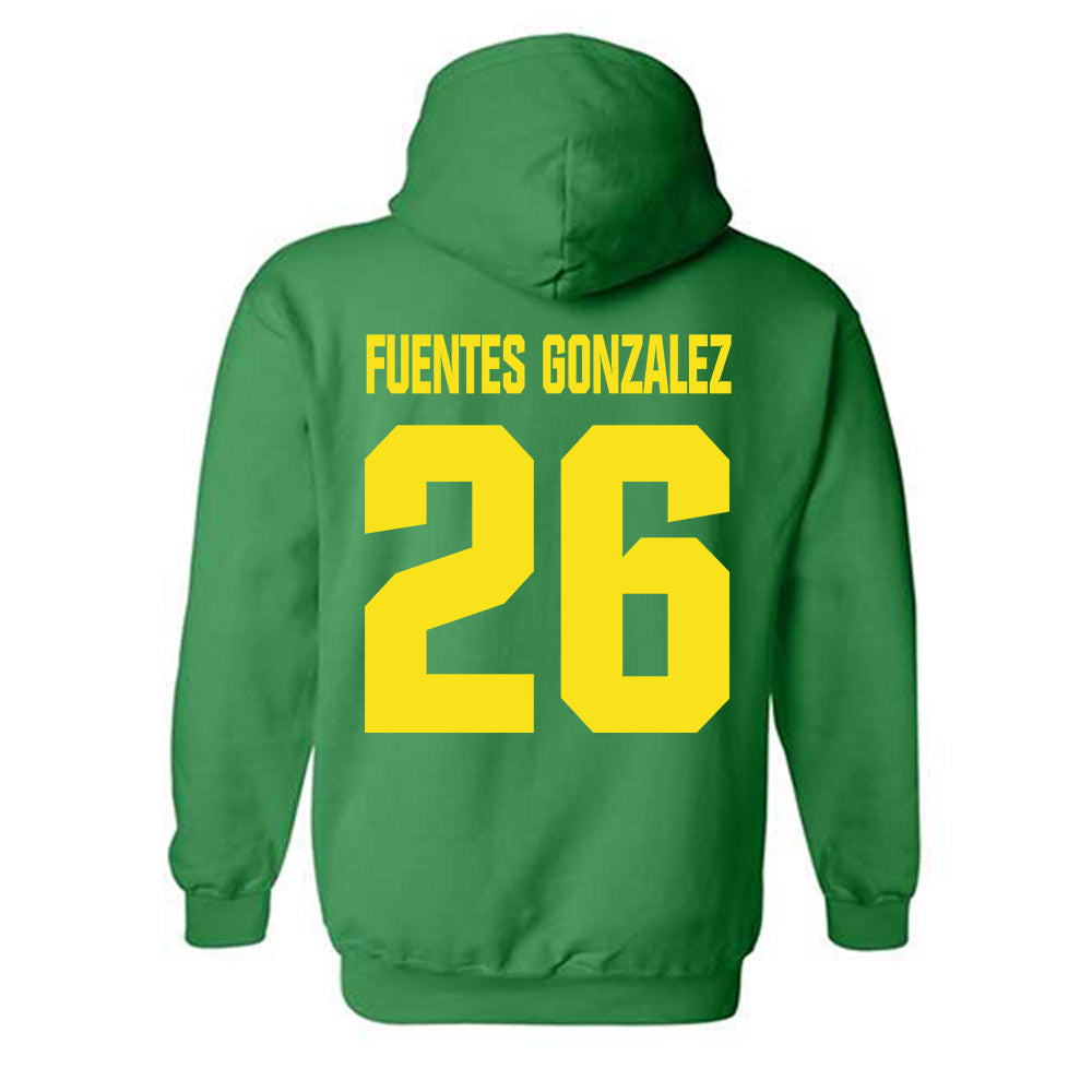 Oregon - NCAA Women's Soccer : Giselle Fuentes Gonzalez - Hooded Sweatshirt-1