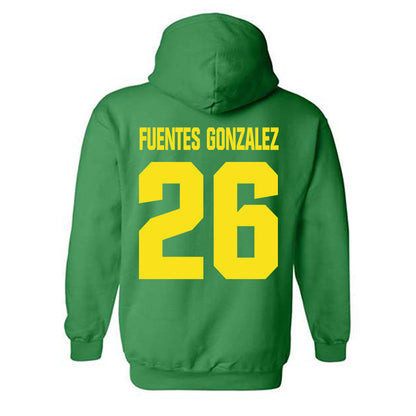 Oregon - NCAA Women's Soccer : Giselle Fuentes Gonzalez - Hooded Sweatshirt-1