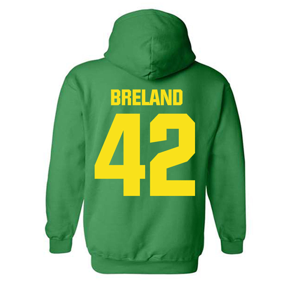 Oregon - NCAA Football : Aydin Breland - Hooded Sweatshirt-1