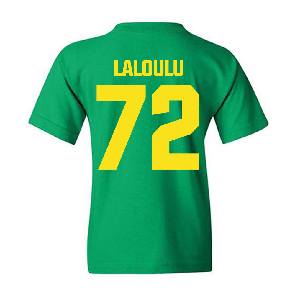 Oregon - NCAA Football : Iapani Laloulu - Youth T-Shirt-1