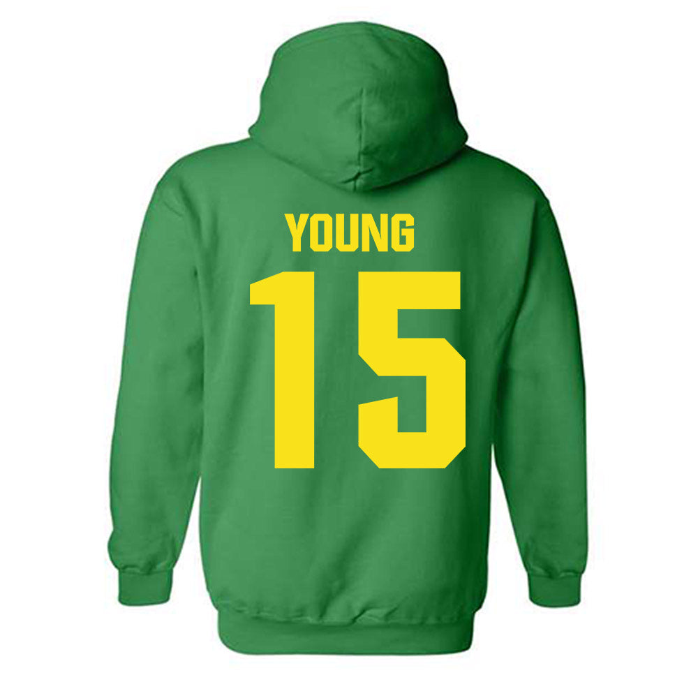 Oregon - NCAA Women's Lacrosse : Avery Young - Hooded Sweatshirt-1