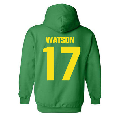 Oregon - NCAA Football : Tre Watson - Hooded Sweatshirt-1