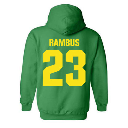 Oregon - NCAA Women's Basketball : Sarah Rambus - Hooded Sweatshirt-1
