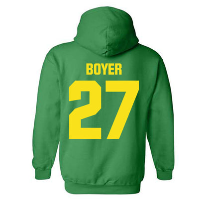 Oregon - NCAA Women's Soccer : Addisen Boyer - Hooded Sweatshirt-1