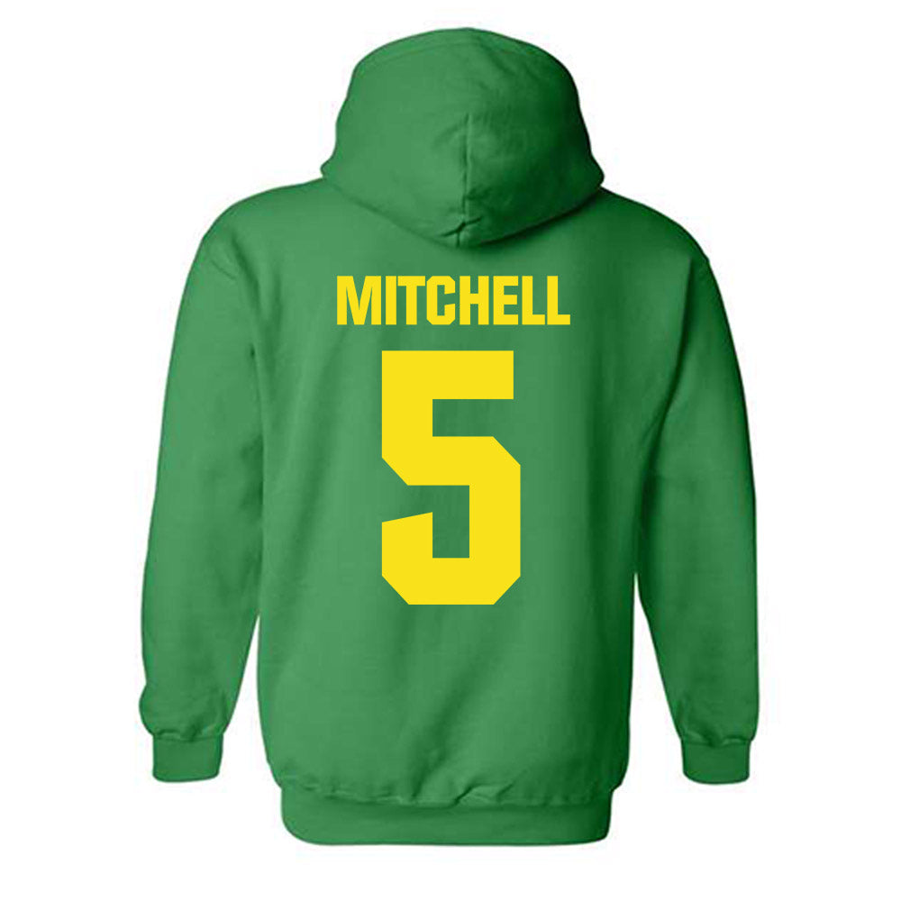 Oregon - NCAA Women's Volleyball : Kamden Mitchell - Hooded Sweatshirt-1