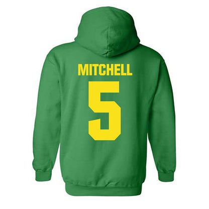 Oregon - NCAA Women's Volleyball : Kamden Mitchell - Hooded Sweatshirt-1