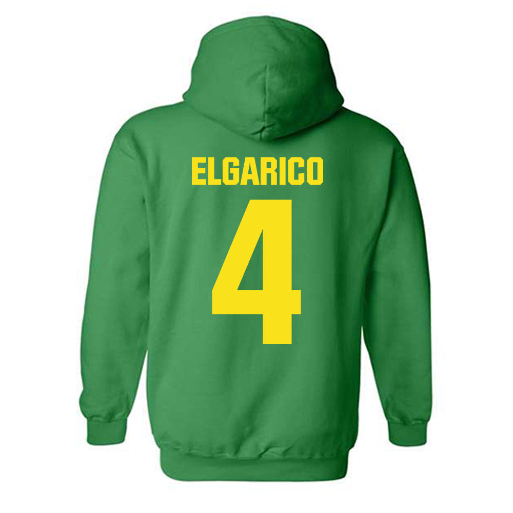 Oregon - NCAA Beach Volleyball : Giana Elgarico - Hooded Sweatshirt-1