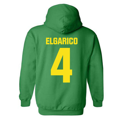 Oregon - NCAA Beach Volleyball : Giana Elgarico - Hooded Sweatshirt-1