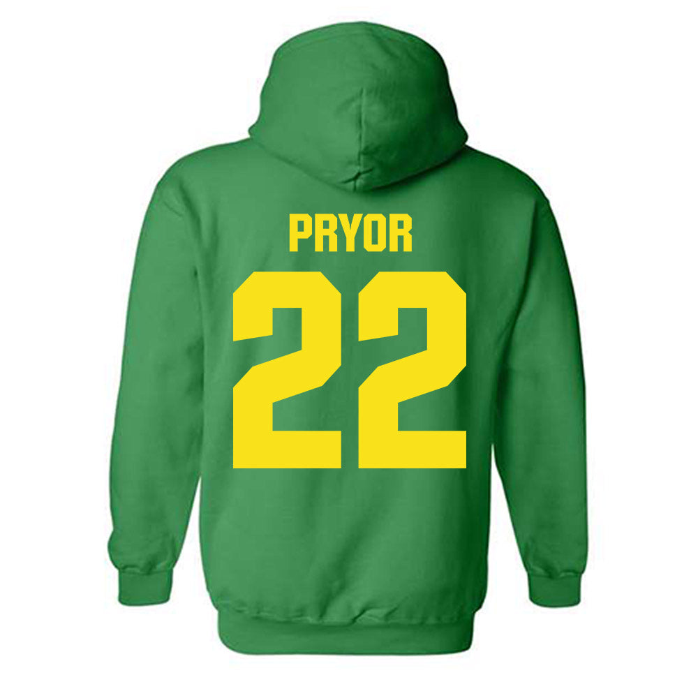 Oregon - NCAA Men's Basketball : Devon Pryor - Hooded Sweatshirt-1