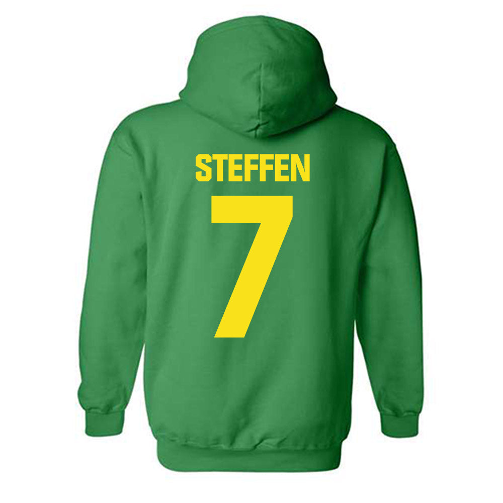 Oregon - NCAA Softball : Abby Steffen - Hooded Sweatshirt-1