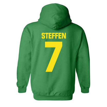 Oregon - NCAA Softball : Abby Steffen - Hooded Sweatshirt-1