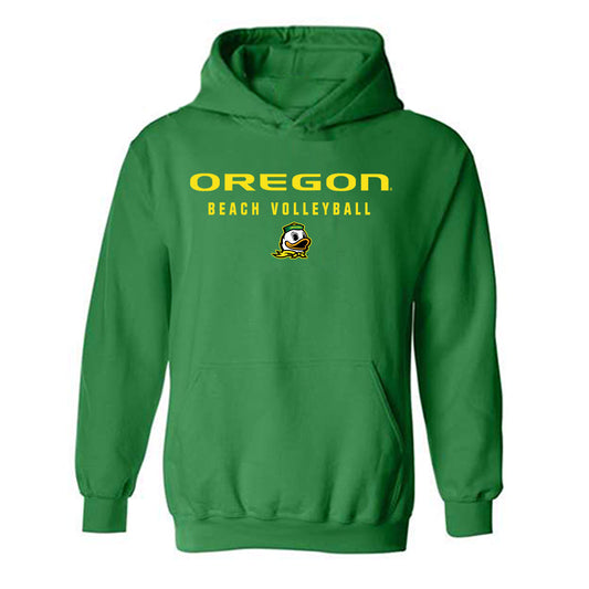 Oregon - NCAA Beach Volleyball : Liz Rossi - Hooded Sweatshirt-0