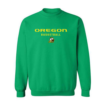 Oregon - NCAA Men's Basketball : Jasper Johnson - Crewneck Sweatshirt-0