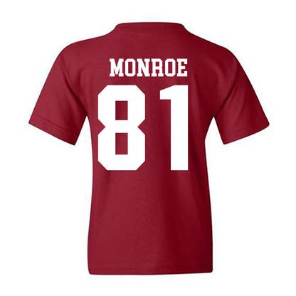 Stanford - NCAA Football : Marcus Monroe - Classic Shersey Youth T-Shirt-1