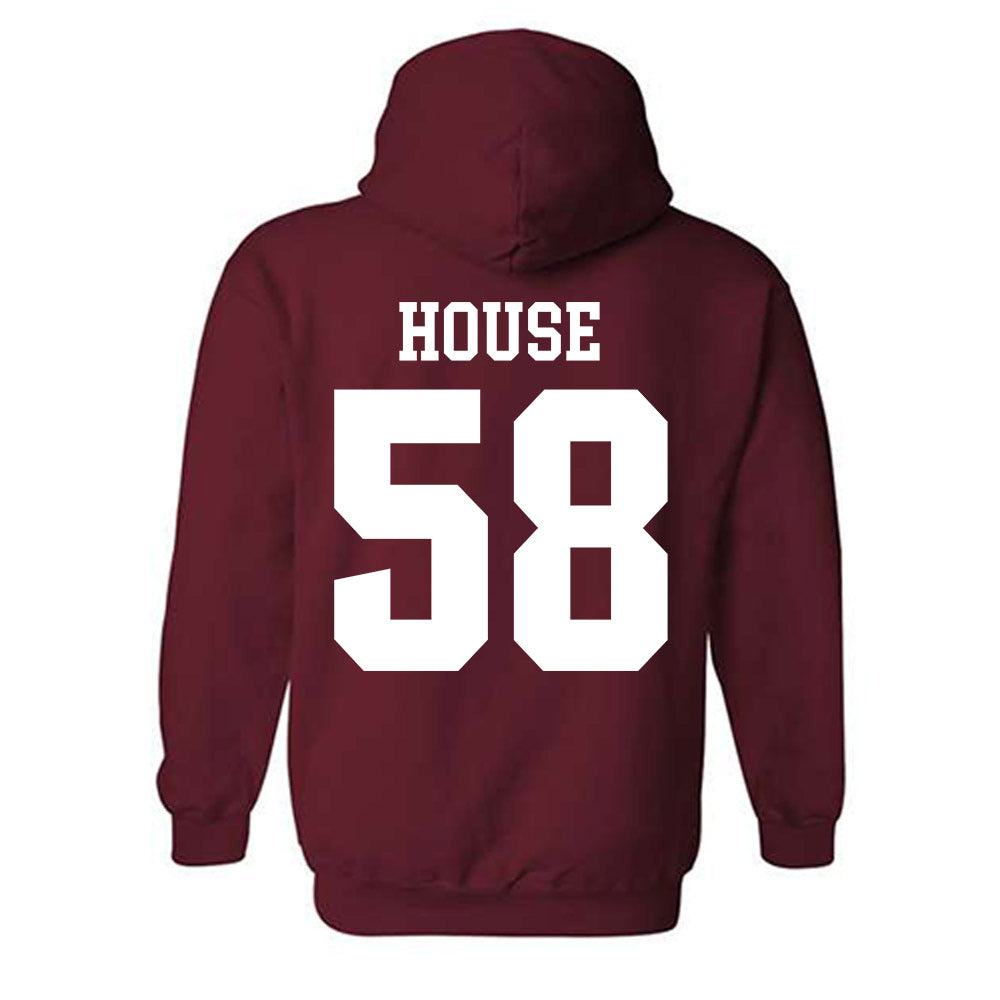 Stanford - NCAA Football : kahlil house - Classic Shersey Hooded Sweatshirt-1