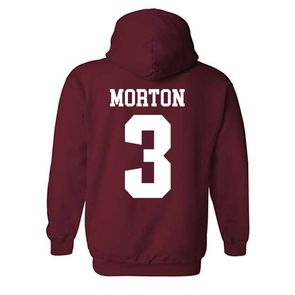 Stanford - NCAA Women's Lacrosse : Ella Morton - Classic Shersey Hooded Sweatshirt-1