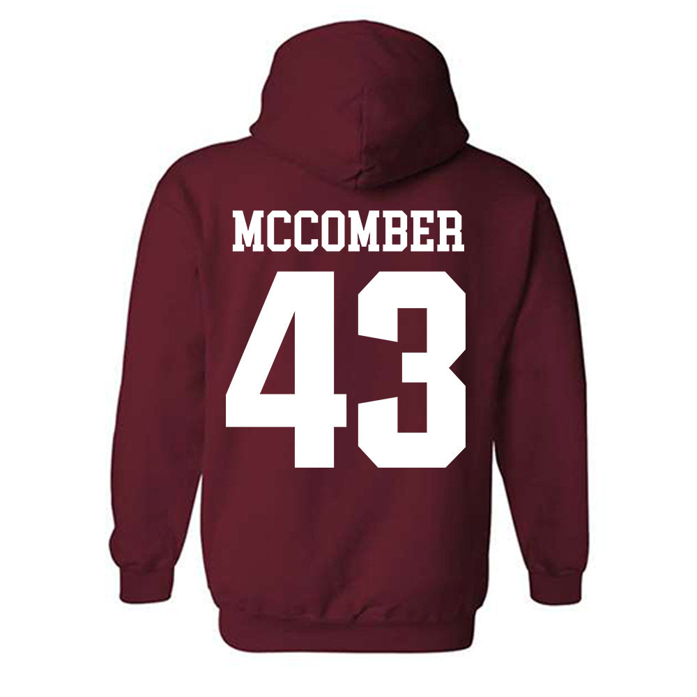 Stanford - NCAA Football : Landon McComber - Classic Shersey Hooded Sweatshirt-1