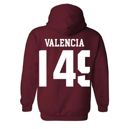 Stanford - NCAA Wrestling : Aden Valencia - Classic Shersey Hooded Sweatshirt-1