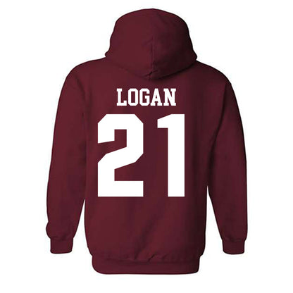 Stanford - NCAA Men's Soccer : Dillon Logan - Classic Shersey Hooded Sweatshirt-1
