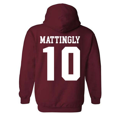 Stanford - NCAA Football : Sam Mattingly - Classic Shersey Hooded Sweatshirt-1