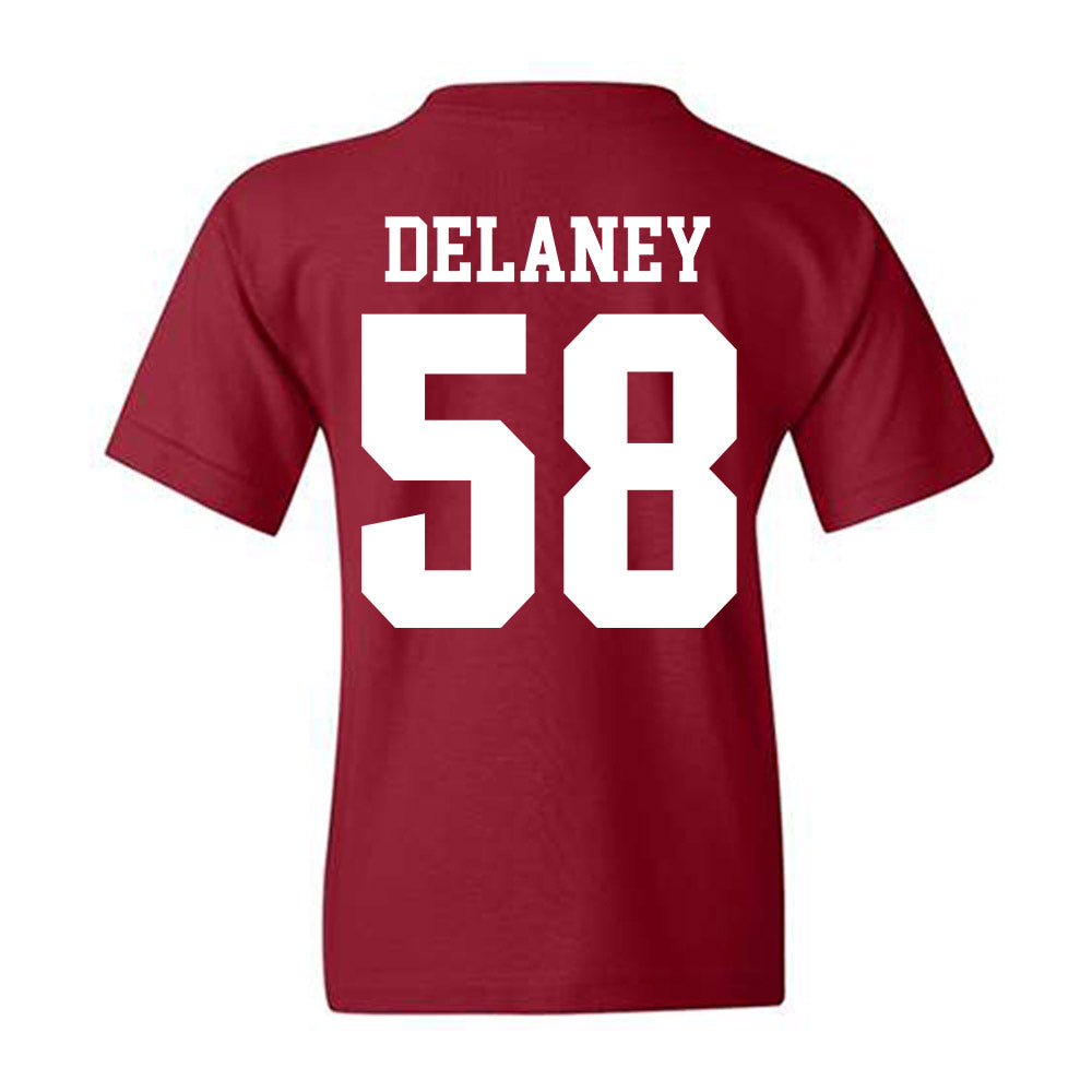 Stanford - NCAA Football : Brendan Delaney - Classic Shersey Youth T-Shirt-1