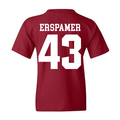 Stanford - NCAA Baseball : Mike Erspamer - Classic Shersey Youth T-Shirt-1