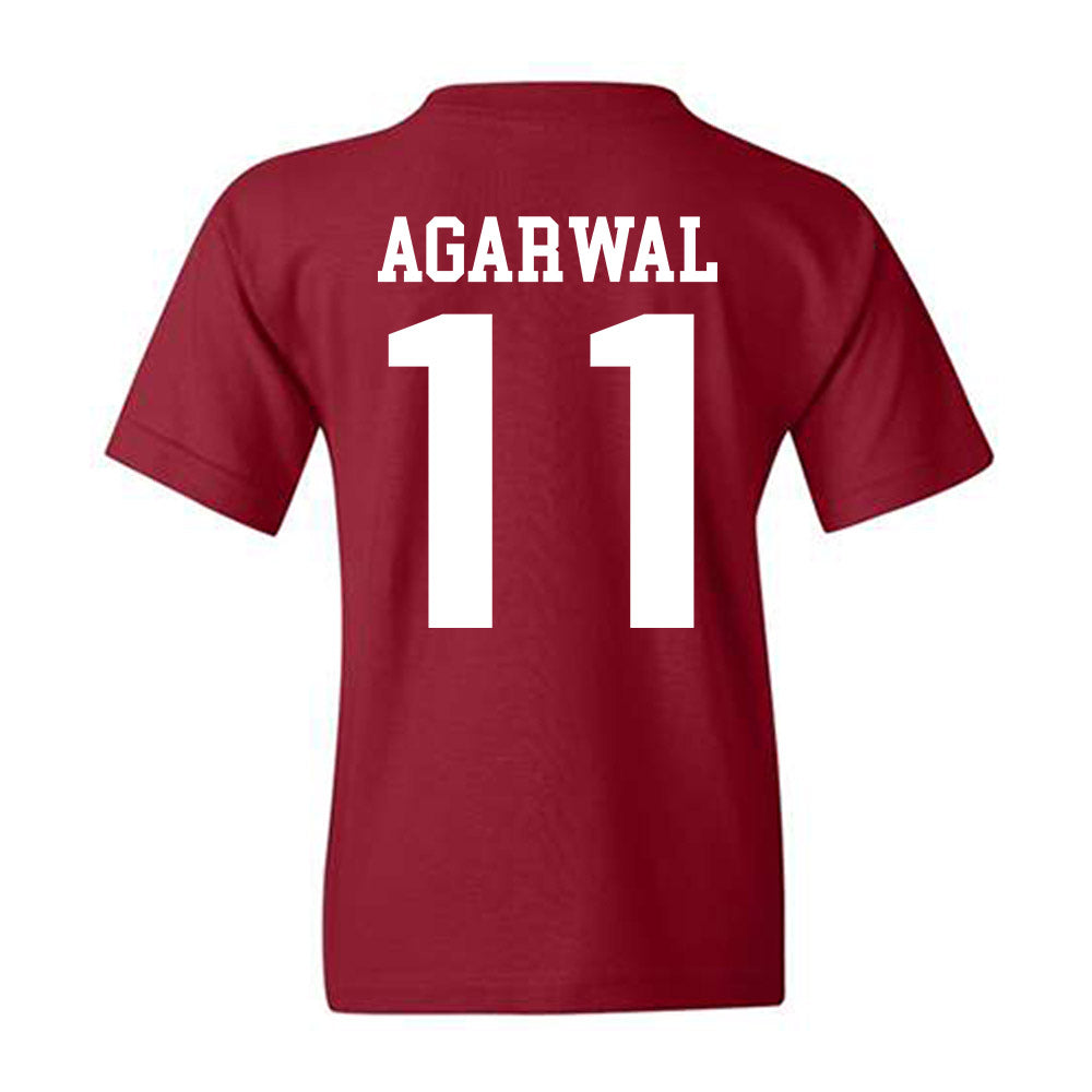 Stanford - NCAA Men's Basketball : Ryan Agarwal - Classic Shersey Youth T-Shirt-1