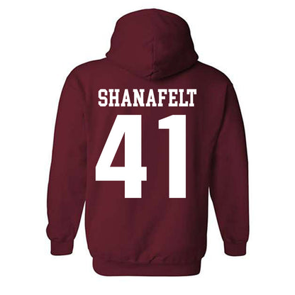 Stanford - NCAA Football : Lucas Shanafelt - Classic Shersey Hooded Sweatshirt-1
