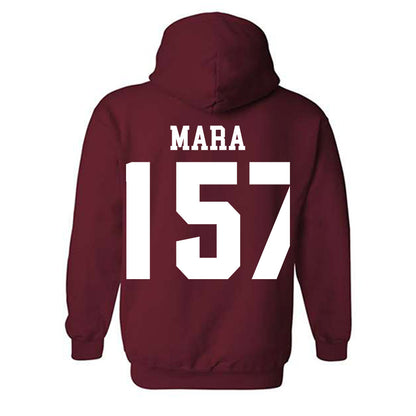Stanford - NCAA Wrestling : Jason Mara - Classic Shersey Hooded Sweatshirt-1