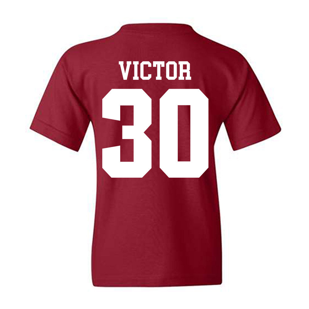 Stanford - NCAA Men's Soccer : Jordan Victor - Classic Shersey Youth T-Shirt-1