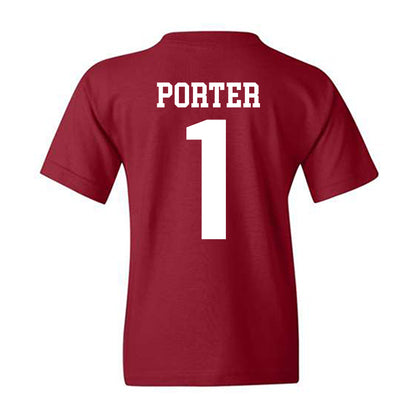 Stanford - NCAA Men's Volleyball : Evan Porter - Classic Shersey Youth T-Shirt-1