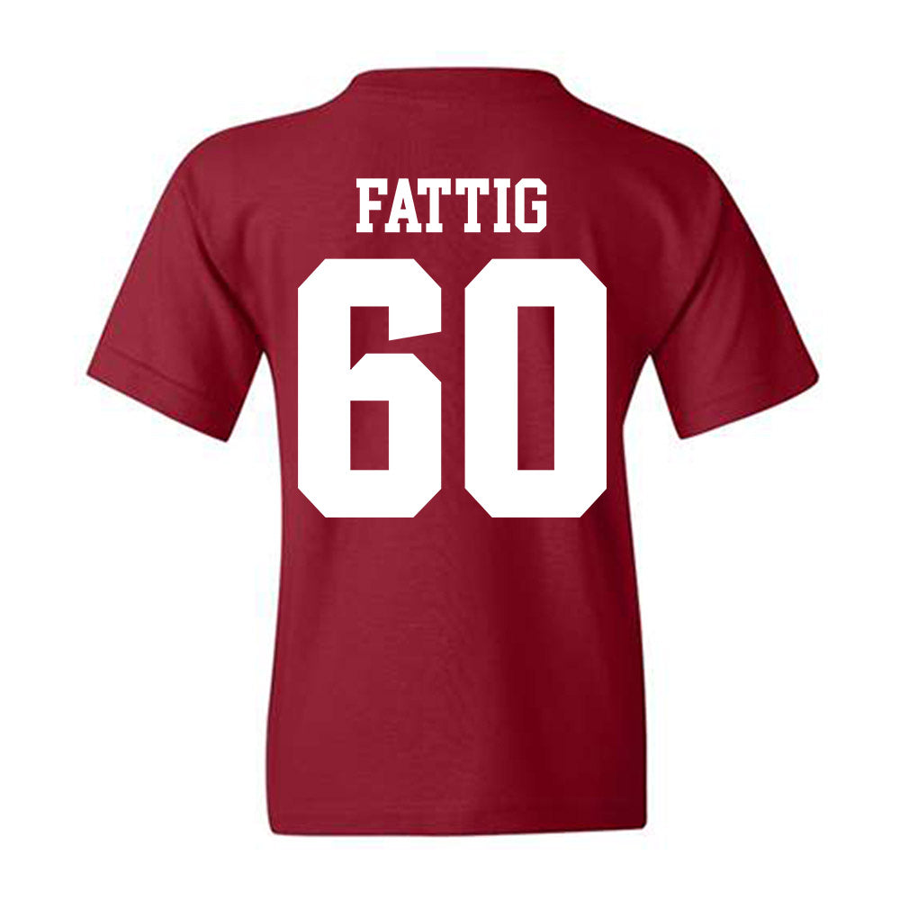 Stanford - NCAA Football : Nick Fattig - Classic Shersey Youth T-Shirt-1
