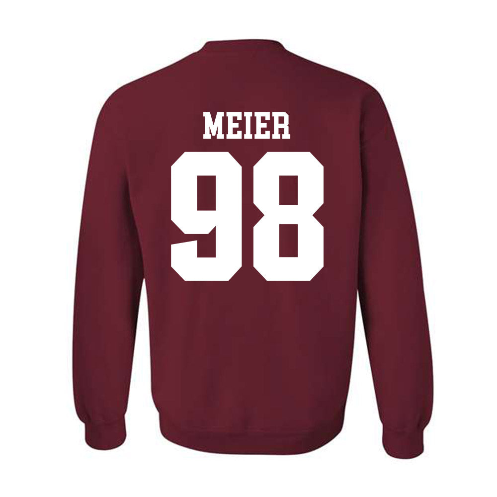 Stanford - NCAA Football : Max Meier - Classic Shersey Crewneck Sweatshirt-1