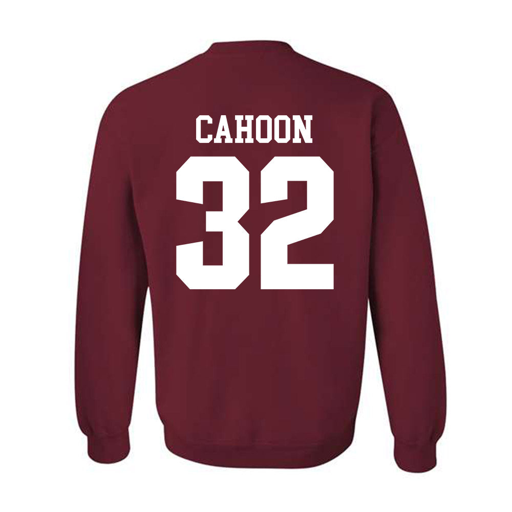 Stanford - NCAA Football : Chase Cahoon - Classic Shersey Crewneck Sweatshirt-1