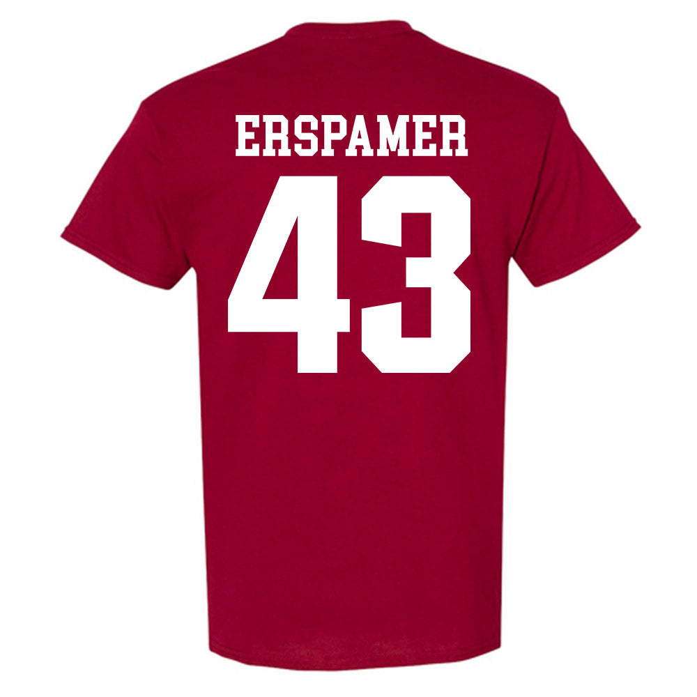 Stanford - NCAA Baseball : Mike Erspamer - Classic Shersey T-Shirt-1