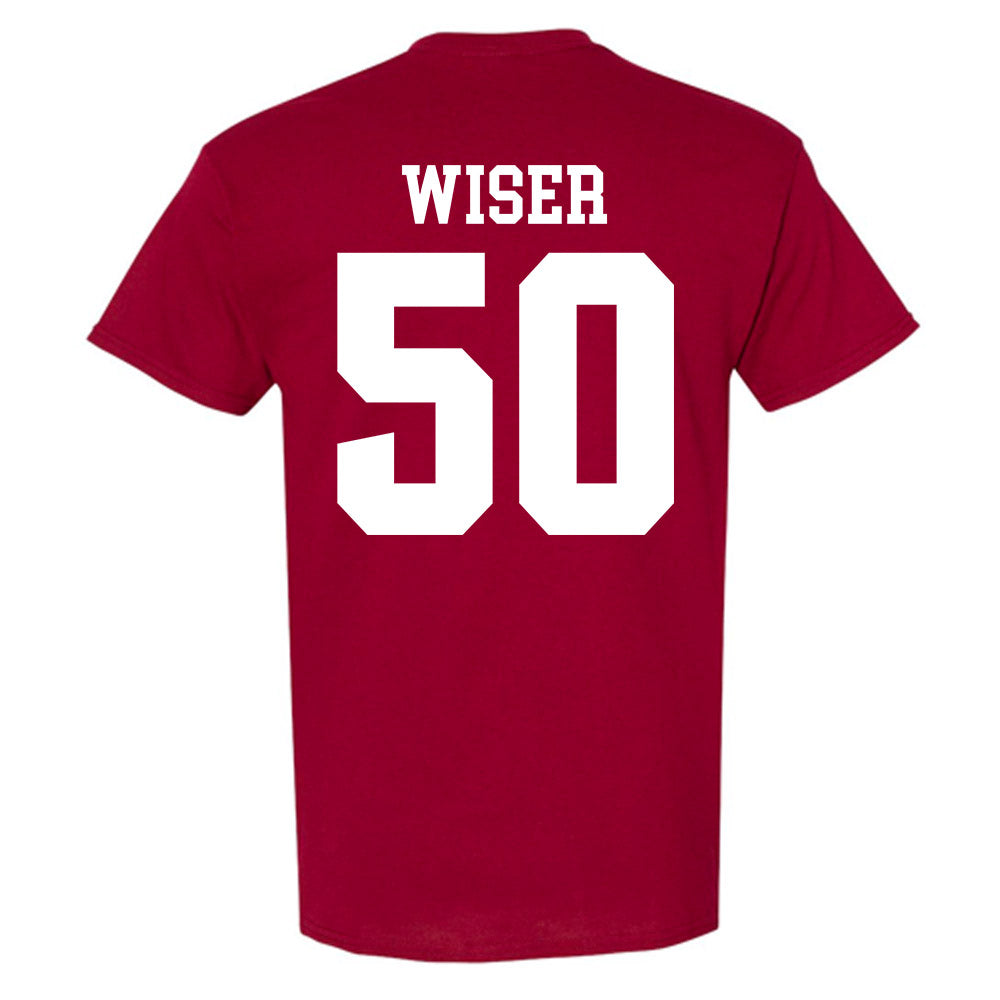Stanford - NCAA Baseball : David Wiser - Classic Shersey T-Shirt-1