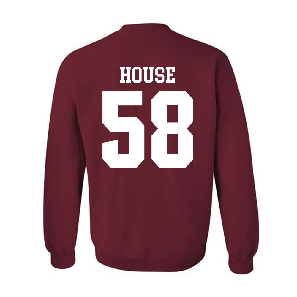 Stanford - NCAA Football : kahlil house - Classic Shersey Crewneck Sweatshirt-1