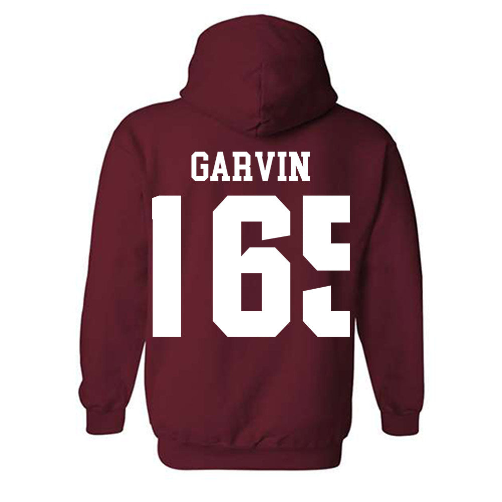 Stanford - NCAA Wrestling : Hunter Garvin - Classic Shersey Hooded Sweatshirt-1