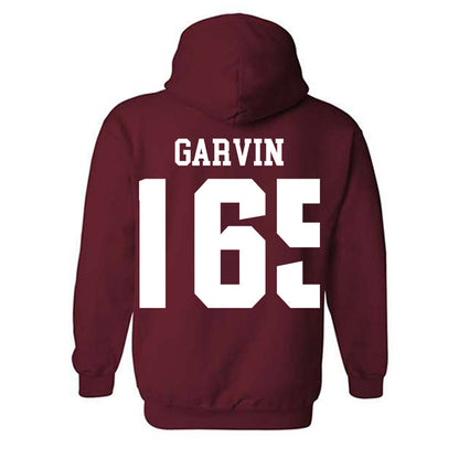 Stanford - NCAA Wrestling : Hunter Garvin - Classic Shersey Hooded Sweatshirt-1