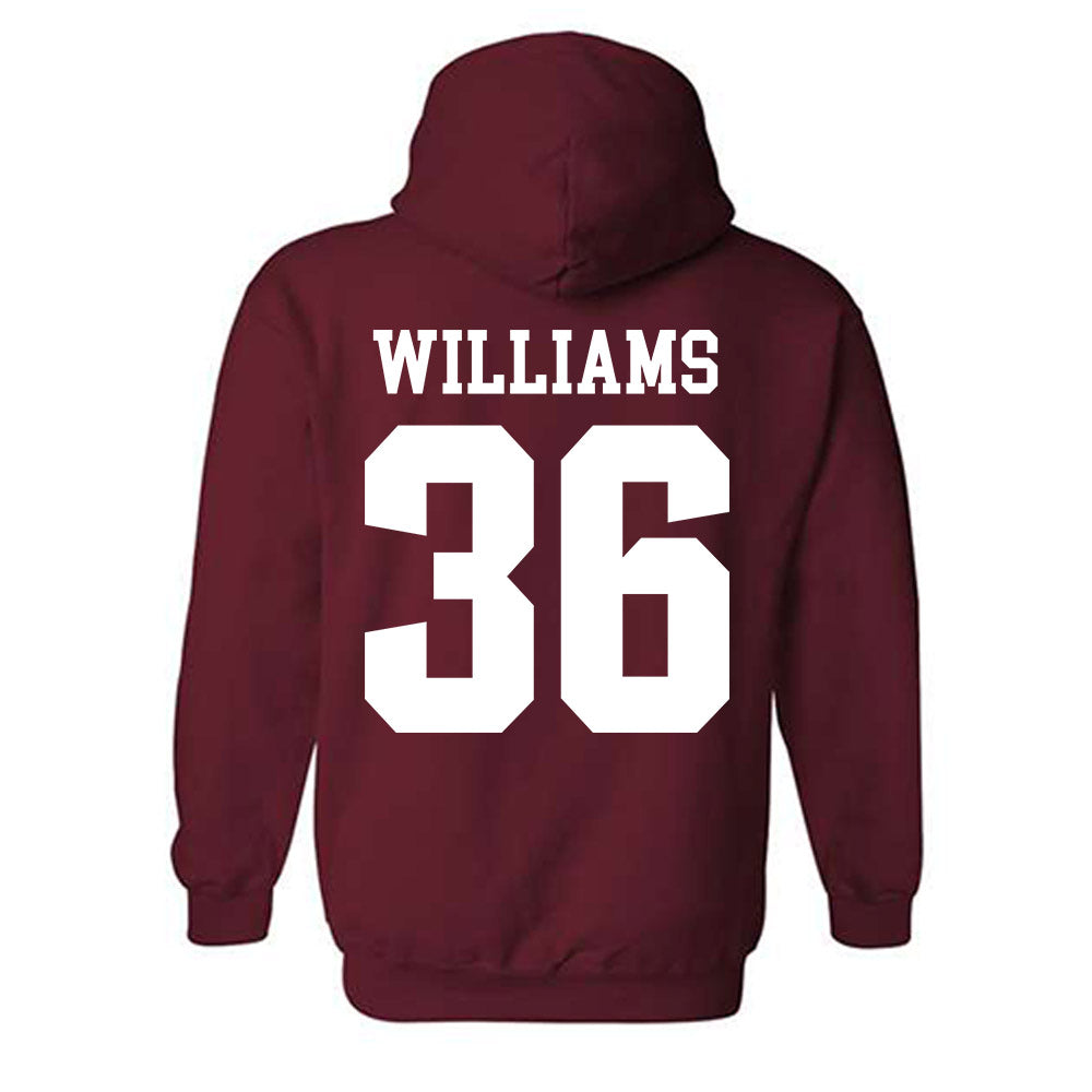 Stanford - NCAA Football : Tre Williams - Classic Shersey Hooded Sweatshirt-1