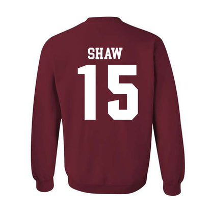 Stanford - NCAA Football : Carter Shaw - Classic Shersey Crewneck Sweatshirt-1