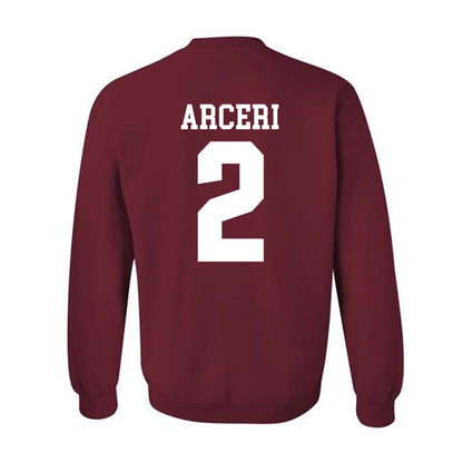 Stanford - NCAA Women's Lacrosse : Ava Arceri - Classic Shersey Crewneck Sweatshirt-1