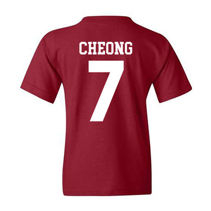 Stanford - NCAA Baseball : Philip Cheong - Classic Shersey Youth T-Shirt-1