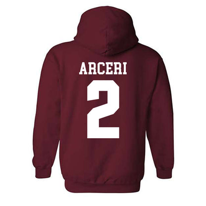 Stanford - NCAA Women's Lacrosse : Ava Arceri - Classic Shersey Hooded Sweatshirt-1