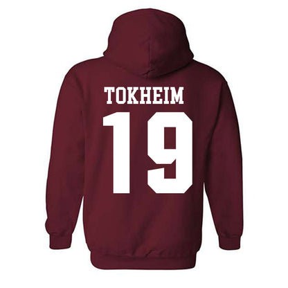 Stanford - NCAA Baseball : Teddy Tokheim - Classic Shersey Hooded Sweatshirt-1